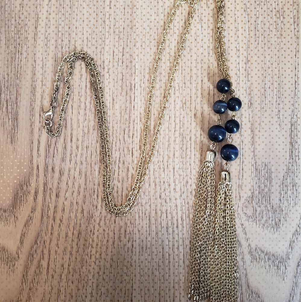Long Tassel Necklace